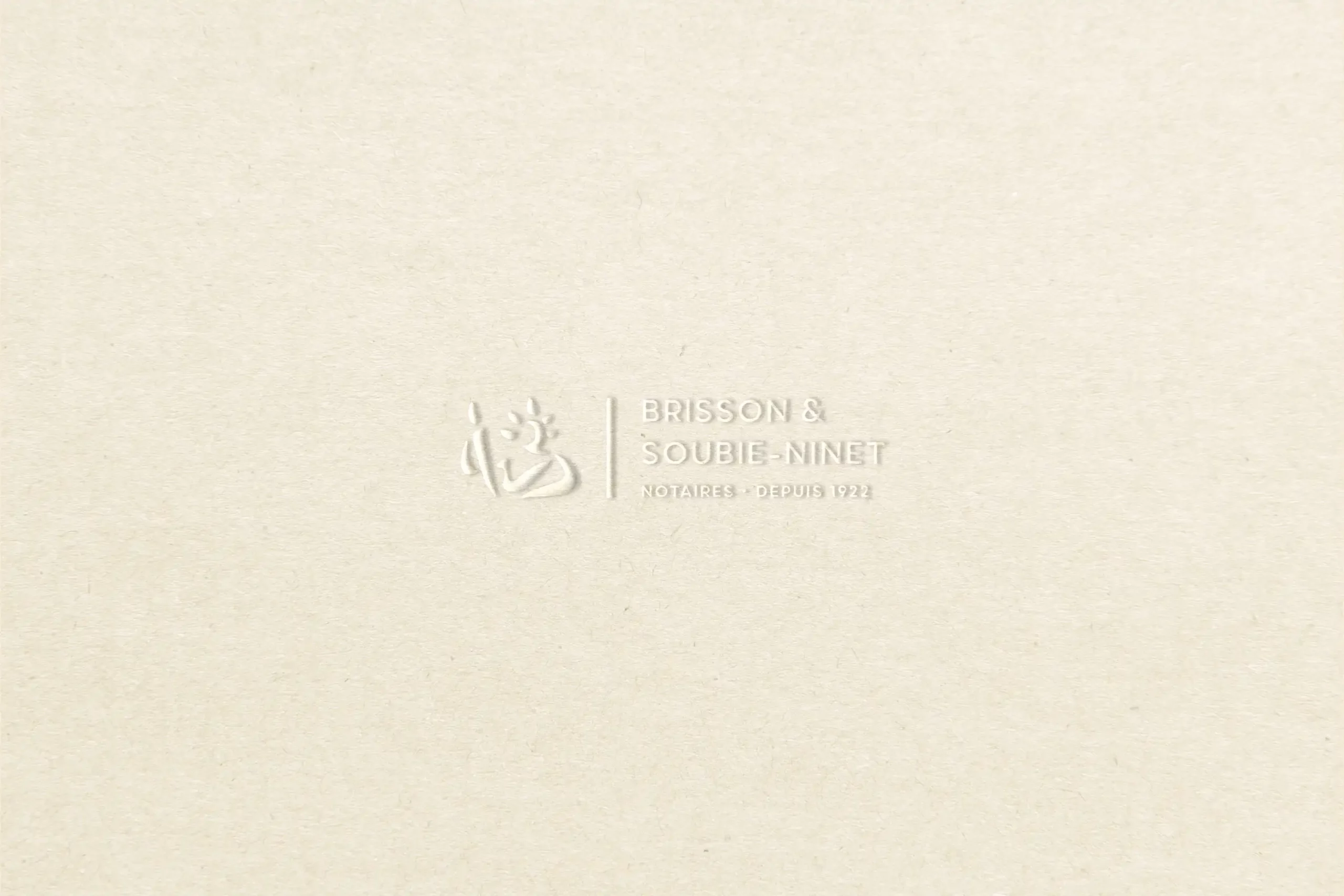 Réalisation de l'Agence Innova pour l'étude Brisson & Associés