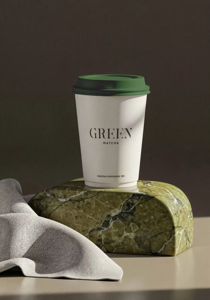realisation de l'Agence Innova pour Green Matcha