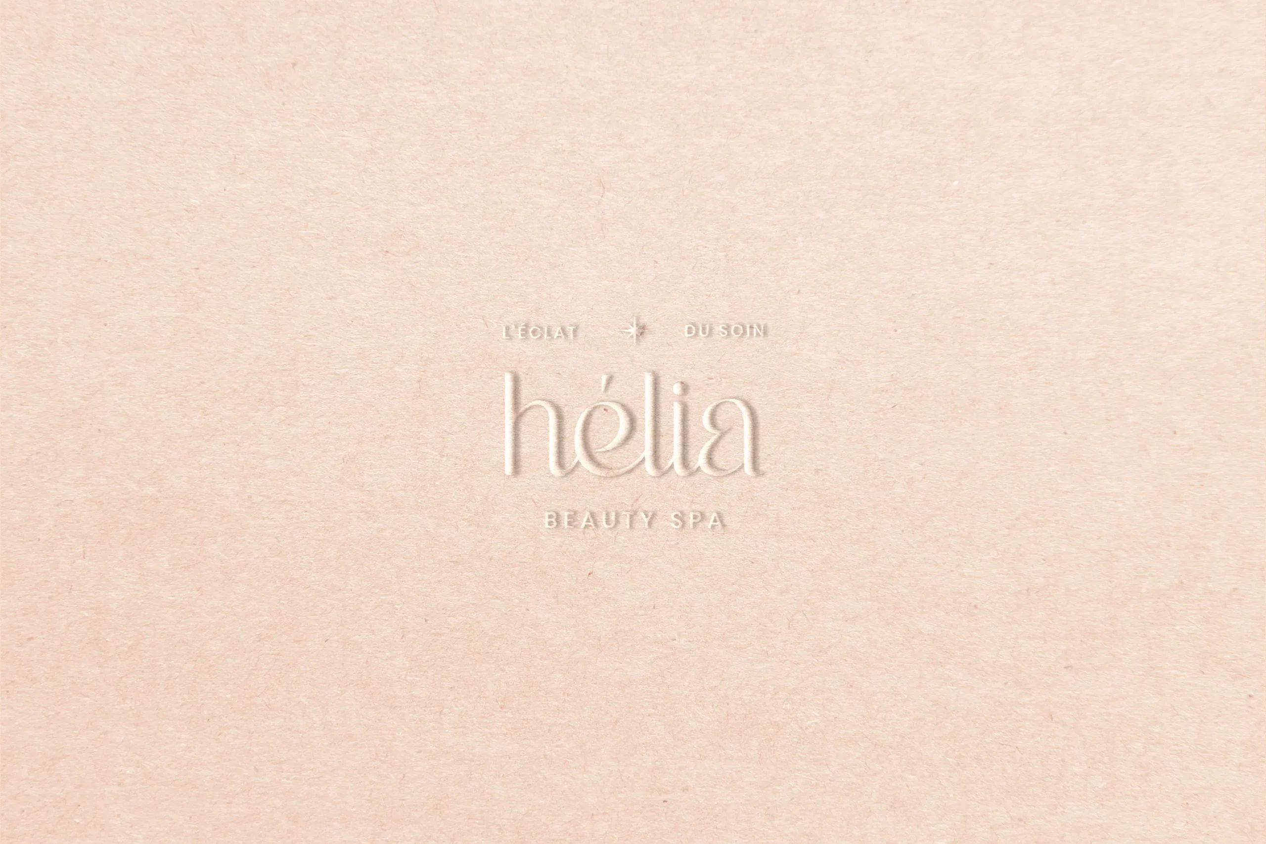 realisation de l'Agence Innova pour Helia Beauty Spa