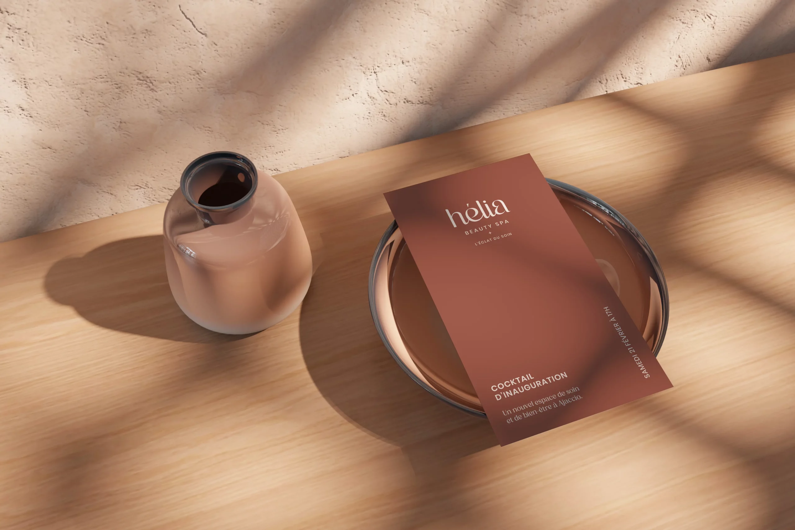 realisation de l'Agence Innova pour Hélia Beauty Spa