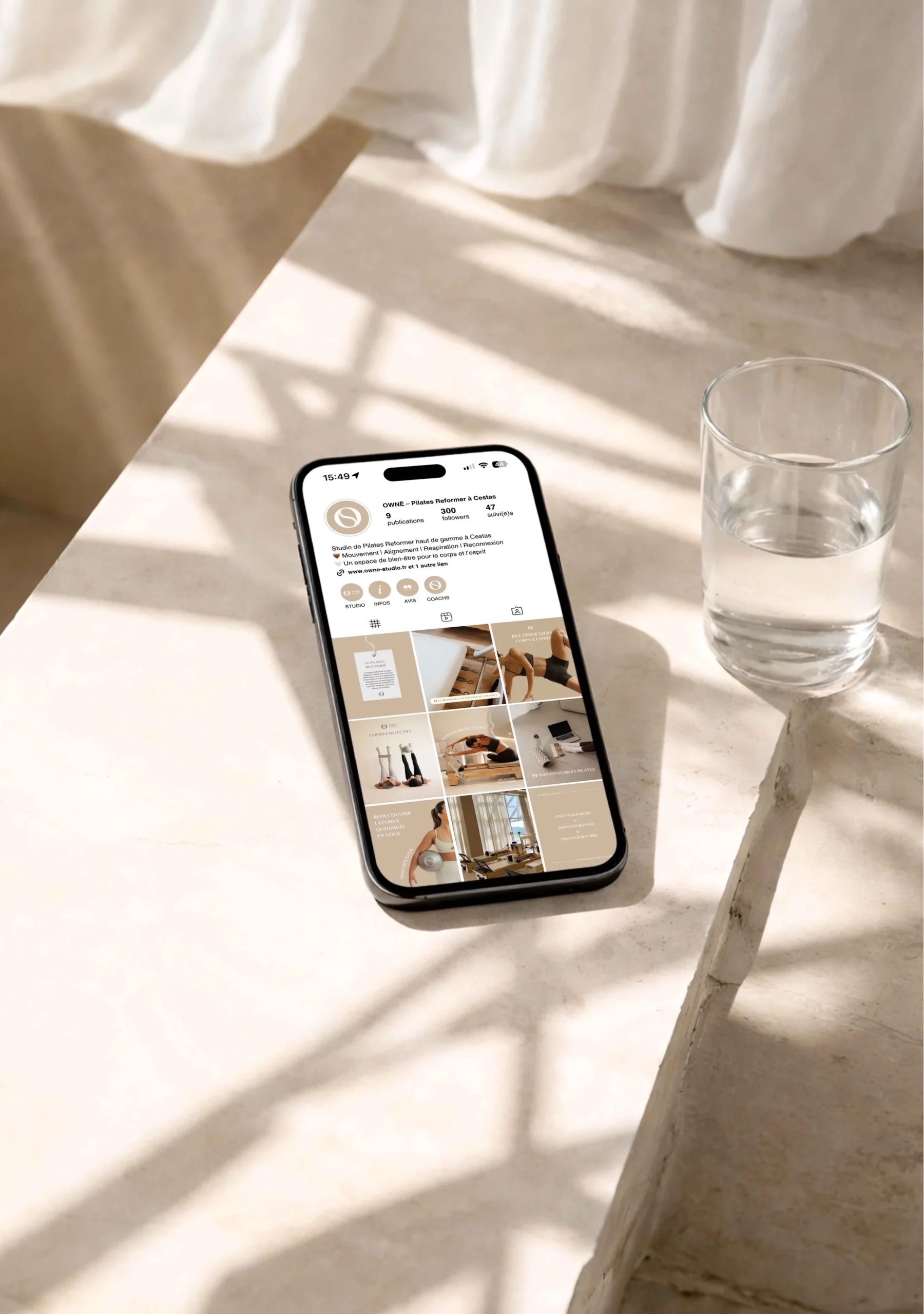 realisation de l'Agence Innova pour OWNĒ Studio