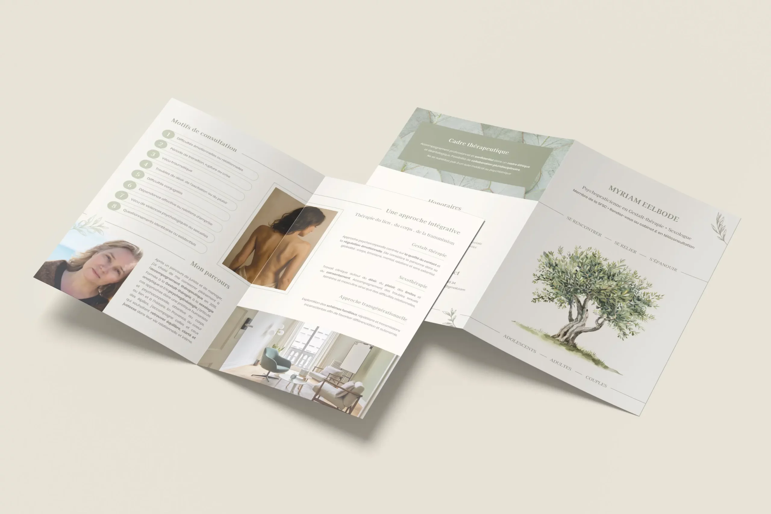 Réalisation de l'Agence Innova pour Myriam Eelbode